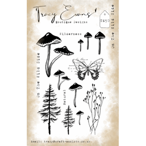 Tracy Evans - On The Wild Side A6 Stamp
