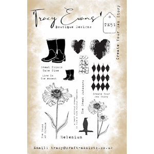 Tracy Evans - Create Your Own Story A5 Stamp