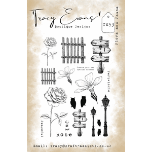Tracy Evans - Flora and Fauna A5 Stamp