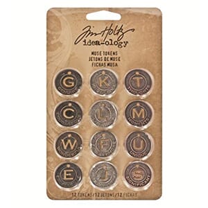 Tim Holtz: Christmas - Idea-Ology Metal Muse Tokens