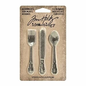 Idea-Ology - Tim Holtz Adornments Silverware