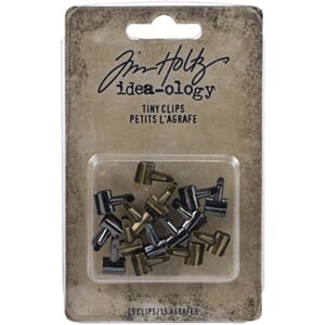 Tim Holtz: Idea-Ology Tiny Clips, 15/Pkg