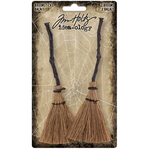 Idea-Ology Tim Holtz - Halloween Broomsticks