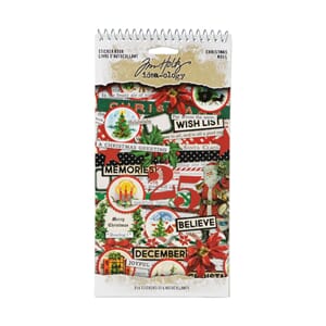 Idea-Ology Tim Holtz Christmas Sticker Book