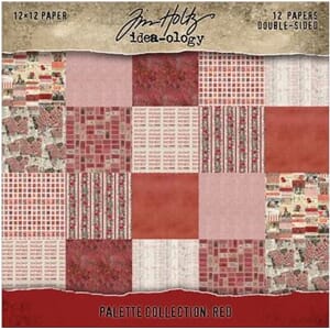Idea-Ology - Palette Collection 12x12 Inch Red