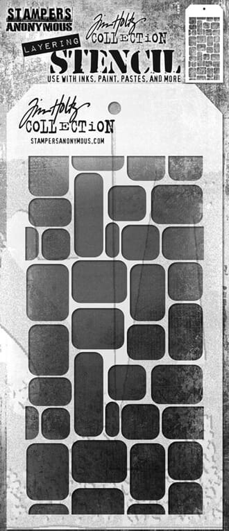 Tim Holtz - Labels Layering Stencil
