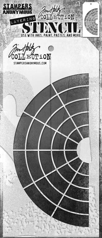 Tim Holtz - Wheel Layering Stencil