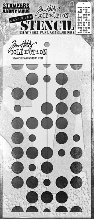 Tim Holtz - Spots Layering Stencil