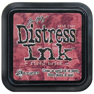 Tim Holtz: Fired Brick - Distress Ink Pad