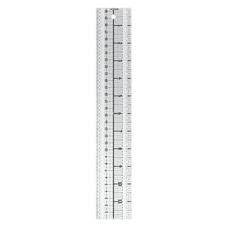 Tim Holtz - Media Ruler, cm / inch, length 12 inch