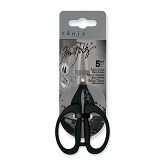 Tim Holtz: Non-Stick Micro Serrated Mini Snips, 5 inch