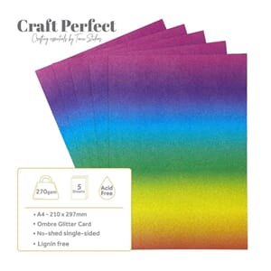 Tonic Studio - Ombre Kaleidoscope Glitter Paper