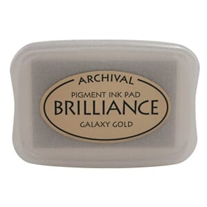 Brilliance - Galaxy Gold Pigment Inkpad