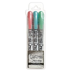 Tim Holtz - Distress Crayons Holiday Set 6 Pearl