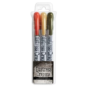 Tim Holtz - Distress Crayons Halloween Set 5 Pearl