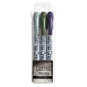 Tim Holtz - Distress Crayons Halloween Set 6 Pearl