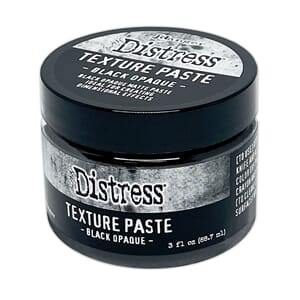 Tim Holtz - Distress Texture Paste Black Opaque 3 fl oz