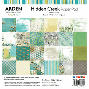 Arden - Hidden Creek 12x12 Inch Paper Pad