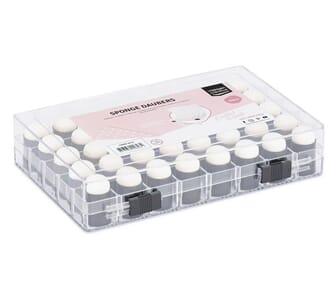 Sponge Daubers with storage box, str 19x12x3,8 cm