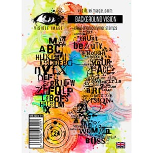 Visible Image - Background Vision A6 Stamp Set