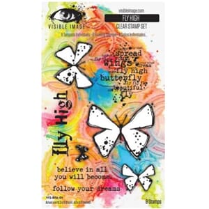 Visible Image - Fly High 4x6 Inch Stamp Set