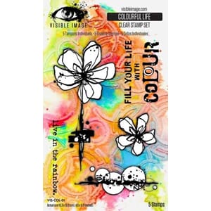 Visible Image - Colourful Life A6 Stamp Set