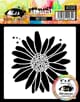 Visible Image - Inky Daisy 4x4 Inch Stencil