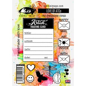 Visible Image - Love of ATCs A6 Stamp Set