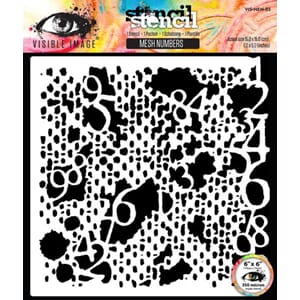 Visible Image - Tomorrow's Memories 6x6 Inch Stencil Mesh Nu