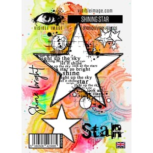Visible Image - Shining Star A6 Stamp Set