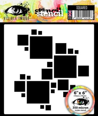 Visible Image - Squared 6x6 Inch Stencil