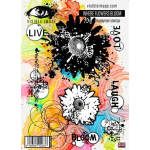 Visible Image - Where Flowers Bloom A5 Stamp Set