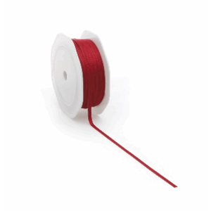 Dekorbånd - Bordeaux Texture Narrow Ribbon, metervare