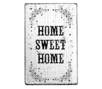 Vintage stamps - Home Sweet Home stamp, str 70x40 mm