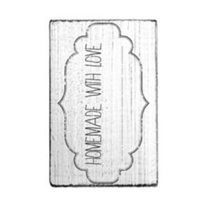 Vintage stamps - Homemade with Love stamp, str 70x40 mm
