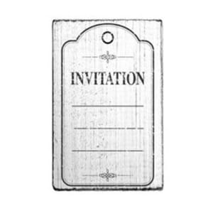 Vintage stamps - Invitation stamp, str 70x40 mm