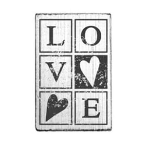 Vintage stamps - Love stamp, str 70x40 mm