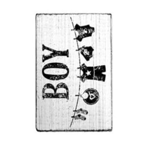 Vintage stamps - Boy stamp, str 70x40 mm