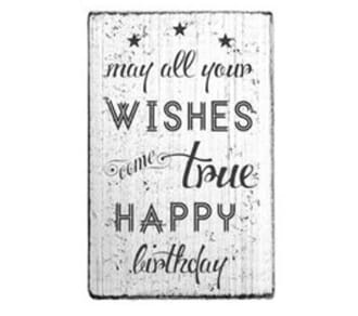 Vintage stamps - May all your... stamp, str 70x40 mm
