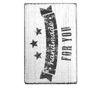 Vintage stamps - Handmade for you stamp, str 70x40 mm
