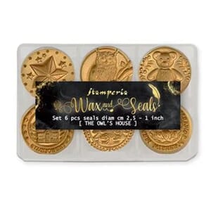 Stamperia - The Owl's House Wax and Seals (6 seals)
