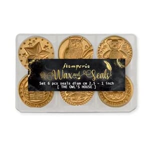 Stamperia - The Owl's House Wax and Seals (6 seals)