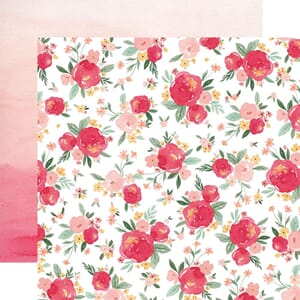 Echo Park: It's A Girl Floral - Welcome Baby Girl