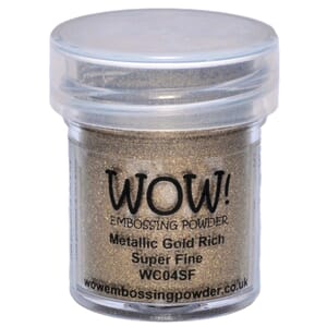 WOW! - Gold Rich Super Fine Embossing Powder 15ml