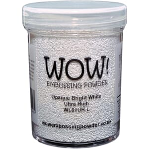 WOW! - Opaque Bright White Ultra High Embossing Powder 160ml