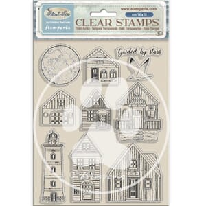 Stamperia - Landscape Silent Sea Clear Stamps