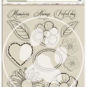 Stamperia - Timeless Clear Stamps Flowers and Hearts