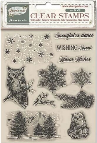 Stamperia - The Owl's House Clear Stamp