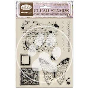 Stamperia - Quiet Days Clear Stamp Butterfly