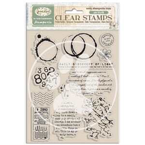 Stamperia - Secret Diary Clear Stamp